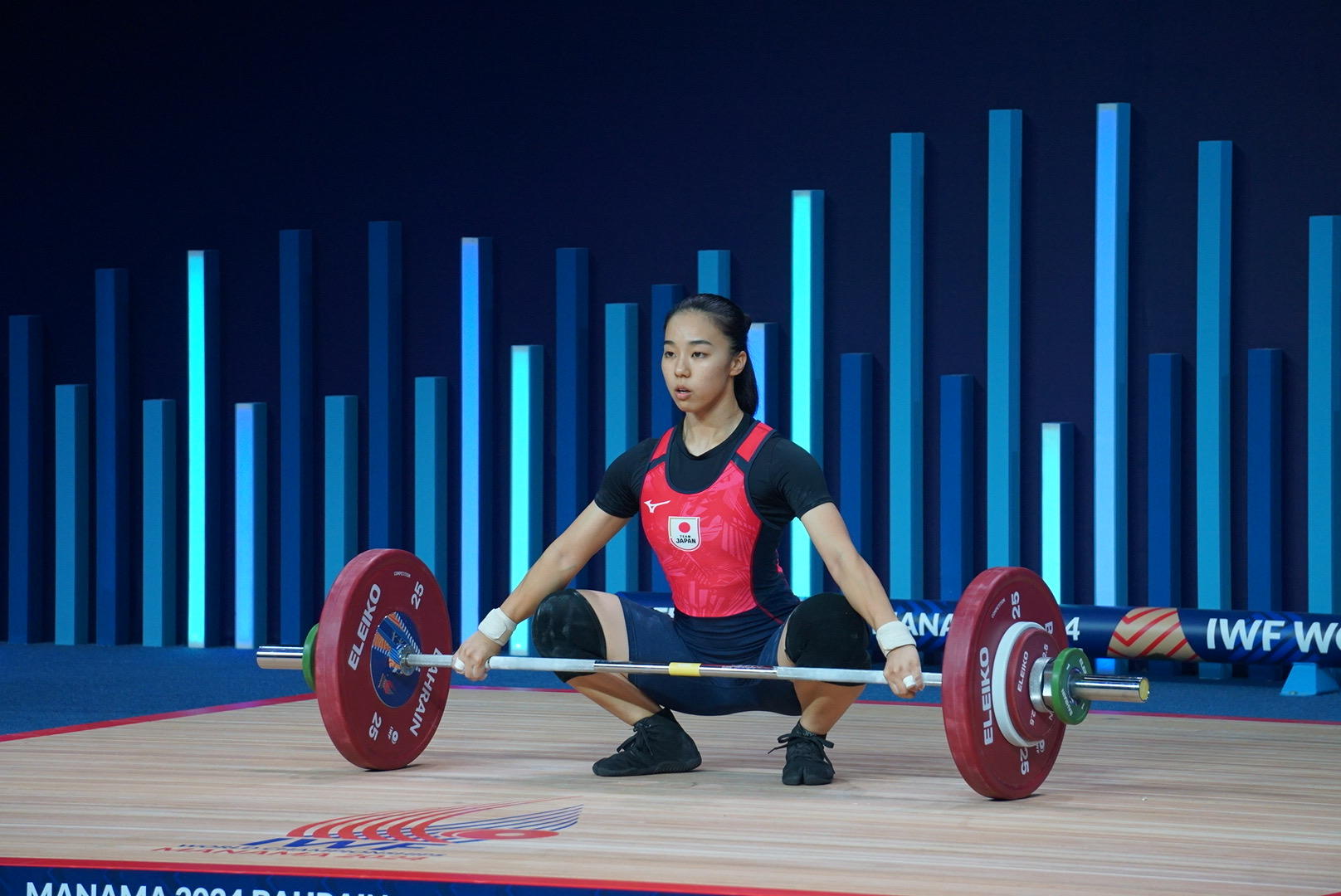 比嘉成さん（スポーツ健康学科）ウエイトリフティング2024世界選手権に